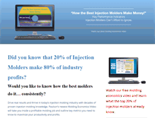 Tablet Screenshot of injectionmoldingprofits.com